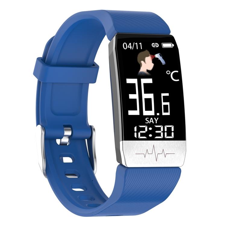 V562-C103072100ADE-202505262110-00 Waterproof Smart Bracelet With Blood Oxygen & Heart Rate Monitoring - Blue - Image 1