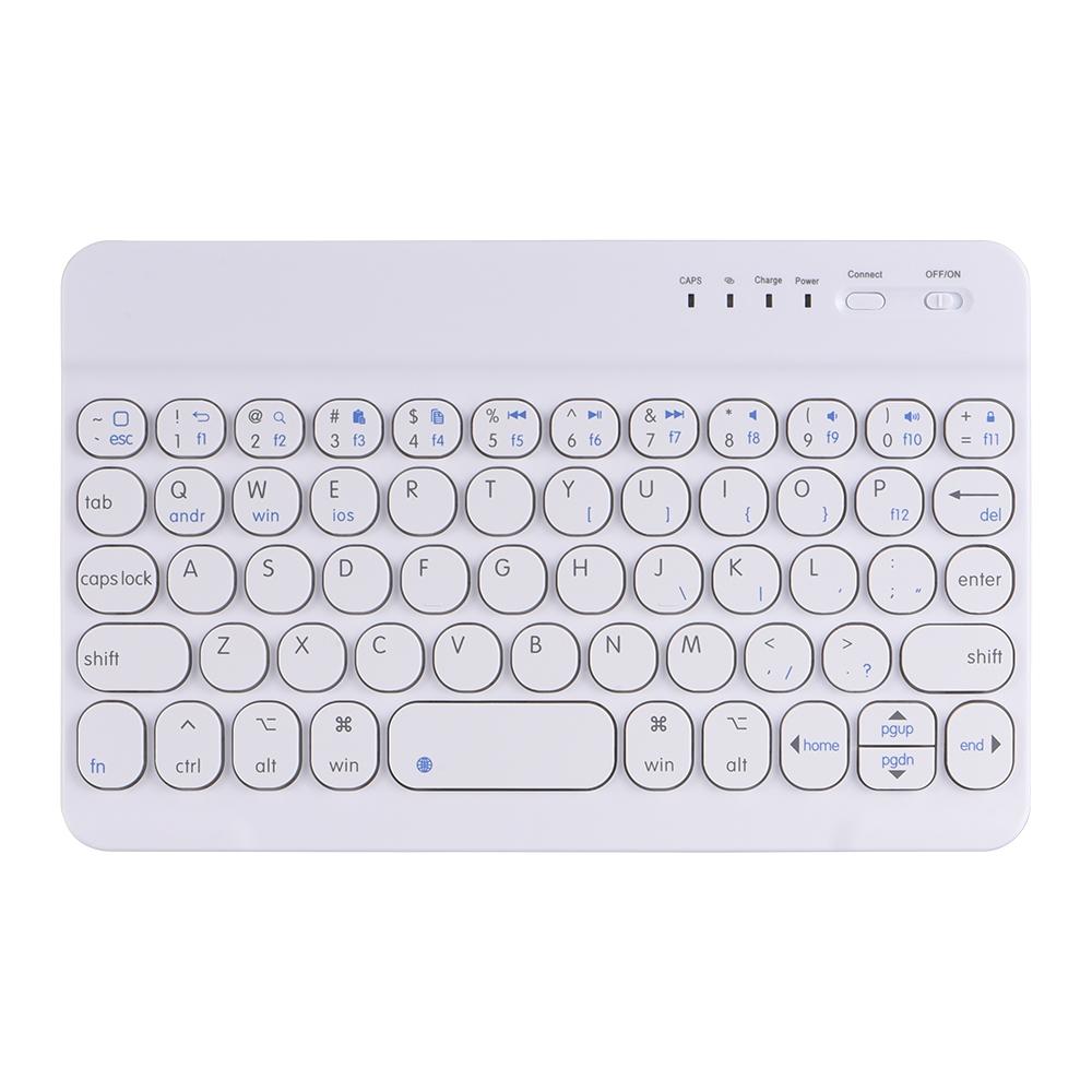 V562-C103190200ADE-202504292008-03 Detachable Bluetooth Keyboard Leather Case For Ipad Mini 6 With Holder - Pink - Image 4