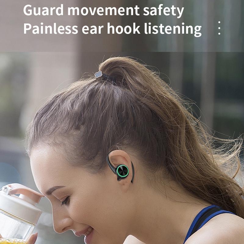 V562-C1033053060DBT-202505222026-08 Wireless Bluetooth Earphones with Charging Bin and Digital Display - Pink - Image 9