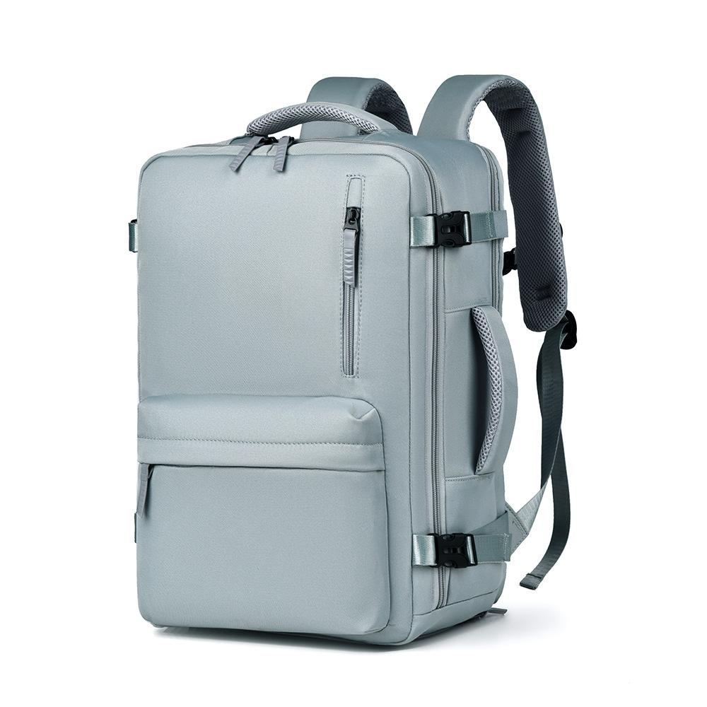 V562-C1035025060DBT-202505191711-00 Spacious Travel Backpack For Laptops - Light Blue - Image 1