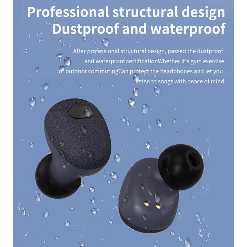 V562-C10362700ADE-202505261827-03 Wireless Bluetooth Earphones with 5d Sound and Magnetic Charging Box - Cherry Blossom Pink - Image 4