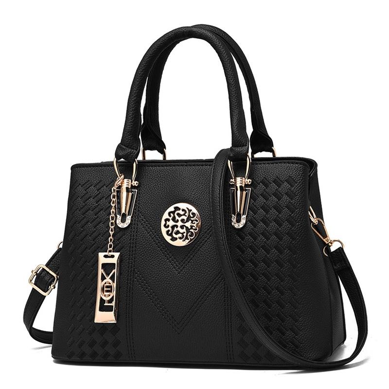 V562-C103690860DBT-226376-03 Women Leather Messenger Handbag - Stylish and Functional - Khaki - Image 4