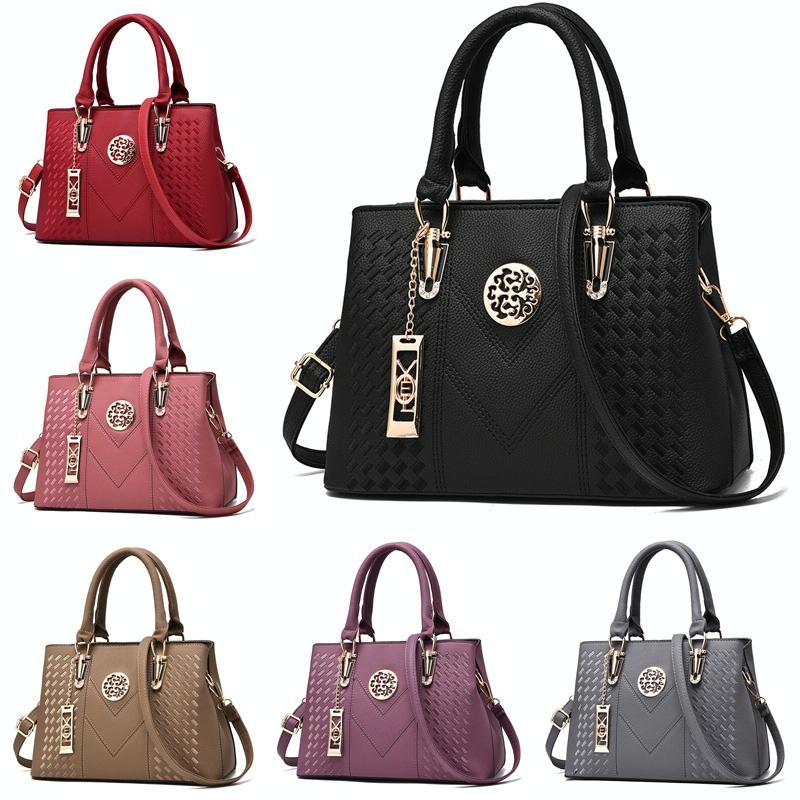 V562-C103690860DBT-226376-09 Women Leather Messenger Handbag - Stylish and Functional - Khaki - Image 10