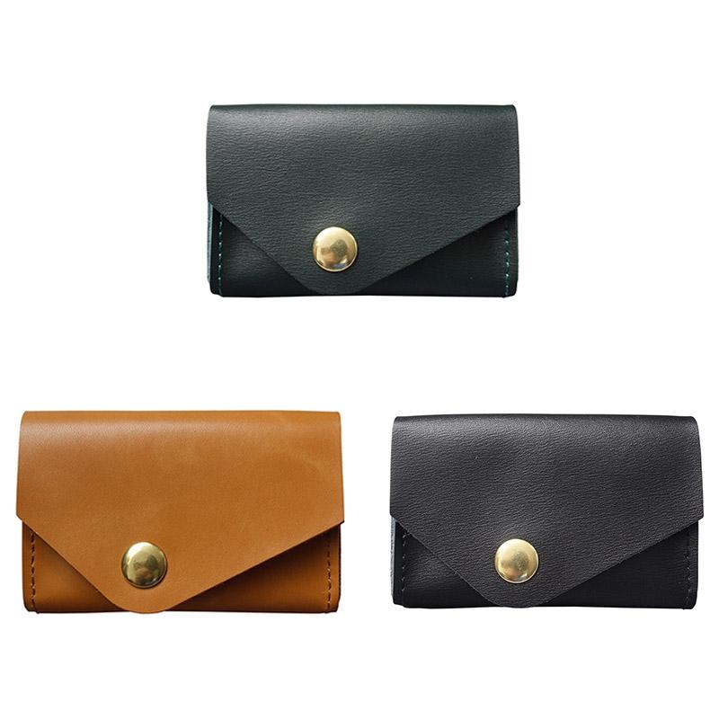 V562-C1041452060DBT-202503280207-03 Waterproof Leather Card Holder Durable & Stylish - Brown - Image 4