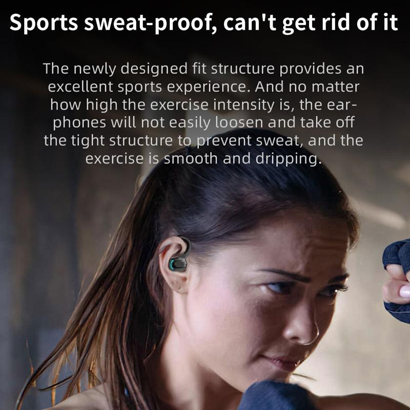 V562-C1045053060DBT-226948-08 Wireless Bluetooth Earphones with Charging Case - F8 - Green Double Ear - Image 9