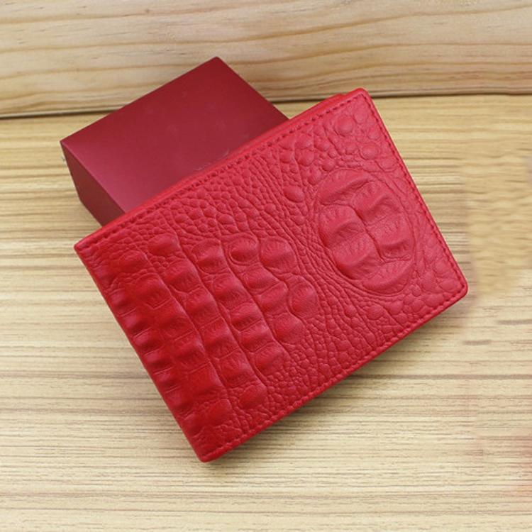 V562-C1055000950DBT-202503281932-11 Universal Crocodile Pattern Driver License Cover With Card Slot - White - Image 12