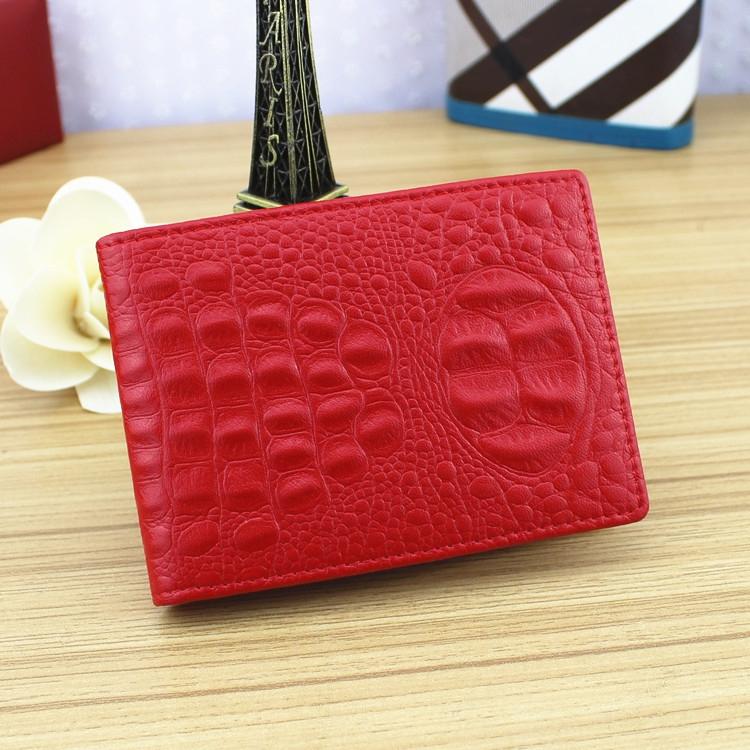 V562-C1055000950DBT-202503281932-14 Universal Crocodile Pattern Driver License Cover With Card Slot - White - Image 15