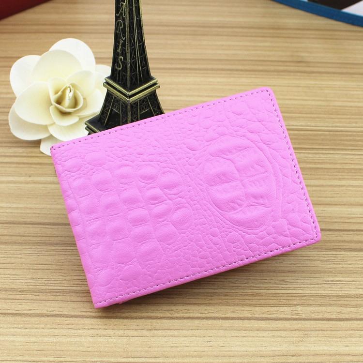 V562-C1055000950DBT-202503281932-15 Universal Crocodile Pattern Driver License Cover With Card Slot - White - Image 16