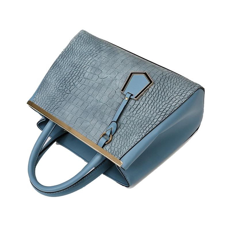 V562-C1055024060DBT-202503041340-02 Patchwork Stone Pattern Handbag - Shoulder / Crossbody - Khaki - Image 3