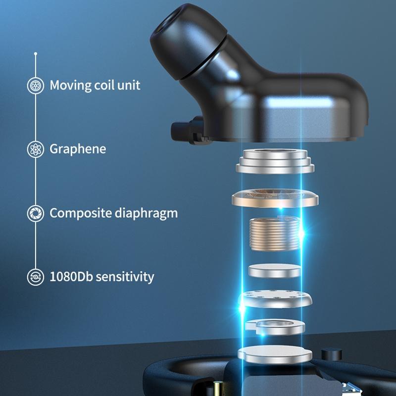 V562-C1055053060DBT-202505261727-02 Wireless Bluetooth Earphones with Charging Case - F8 - Red Single Ear - Image 3