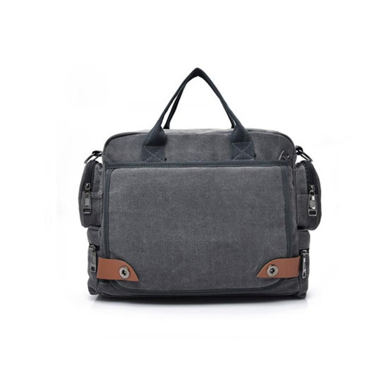 V562-C1056282060DBT-202505201311-00 Waterproof Outdoor Laptop Bag Single Shoulder - Dark Gray - Image 1