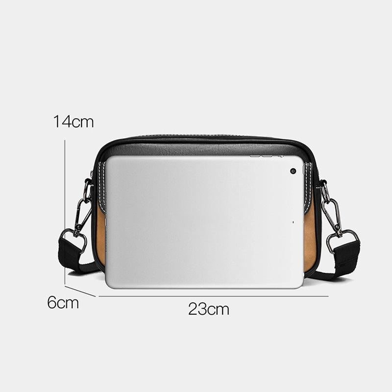 V562-C1070115060DBT-202503041931-08 Waterproof Shoulder Crossbody Bag For Men Wear Resistant Design - Khaki - Image 9