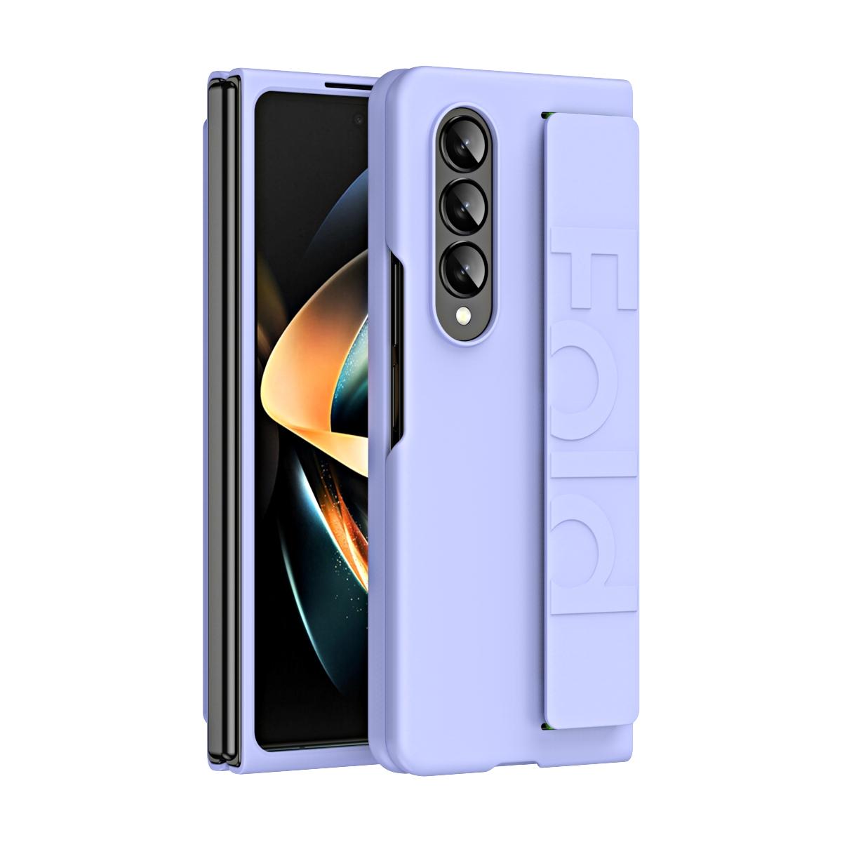 V562-C107330400ADE-202502241320-08 For Samsung Galaxy Z Fold4 5G Shockproof Wristband - Elastic - Purple - Image 9