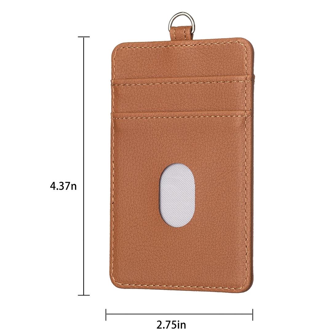 V562-C107539400ADE-202503281910-02 Vertical Id Card Bag & Lanyard - Blue - Image 3