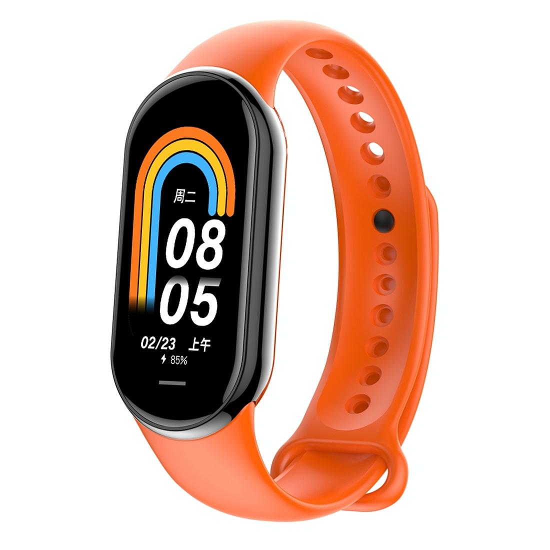 V562-C108703200AYS-202504252040-00 Waterproof Smart Watch With Heart Bp Oxygen And Sugar Monitoring - Ip68 - Orange - Image 1