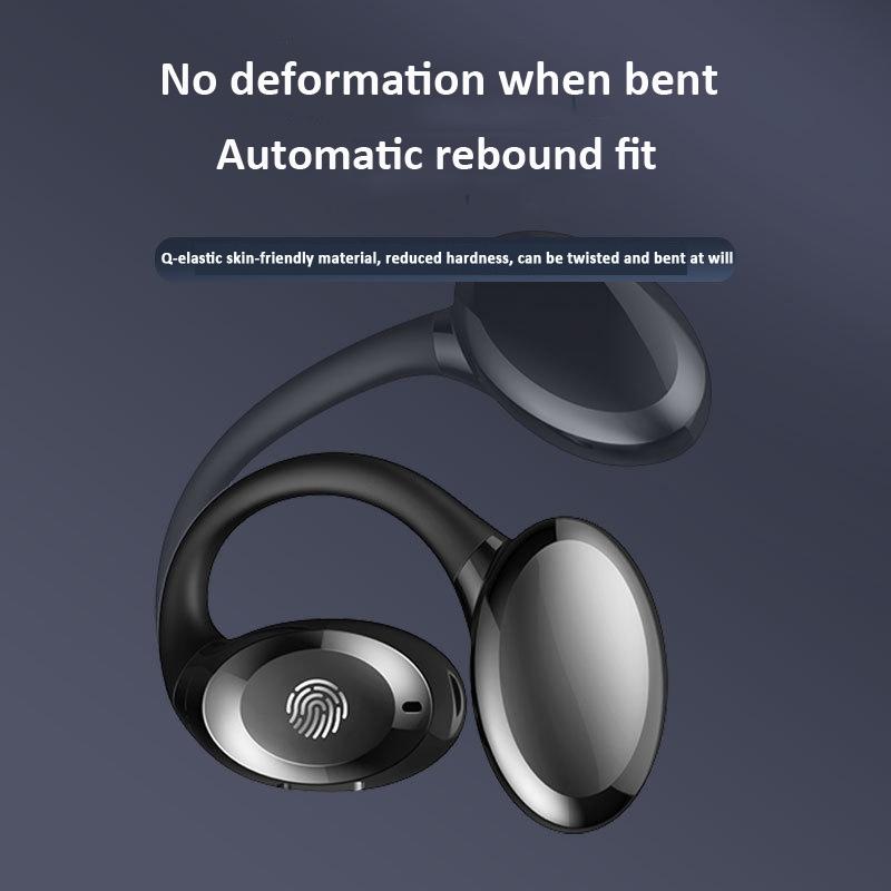 V562-C1087824060DBT-202505222017-08 Waterproof Touch Control Wireless Earphones with Ear-hook for Sports - White - Image 9