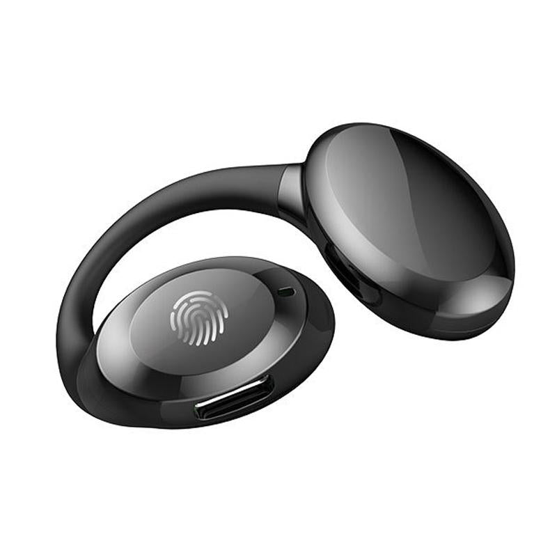 V562-C1087824060DBT-202505222017-14 Waterproof Touch Control Wireless Earphones with Ear-hook for Sports - White - Image 15
