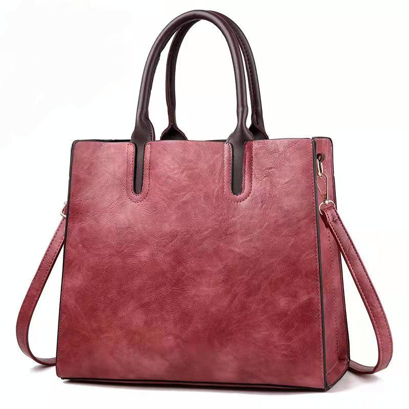 V562-C1098232060DBT-202504251537-12 Retro Square Handbag for Commuting - Vintage Style - Khaki - Image 13