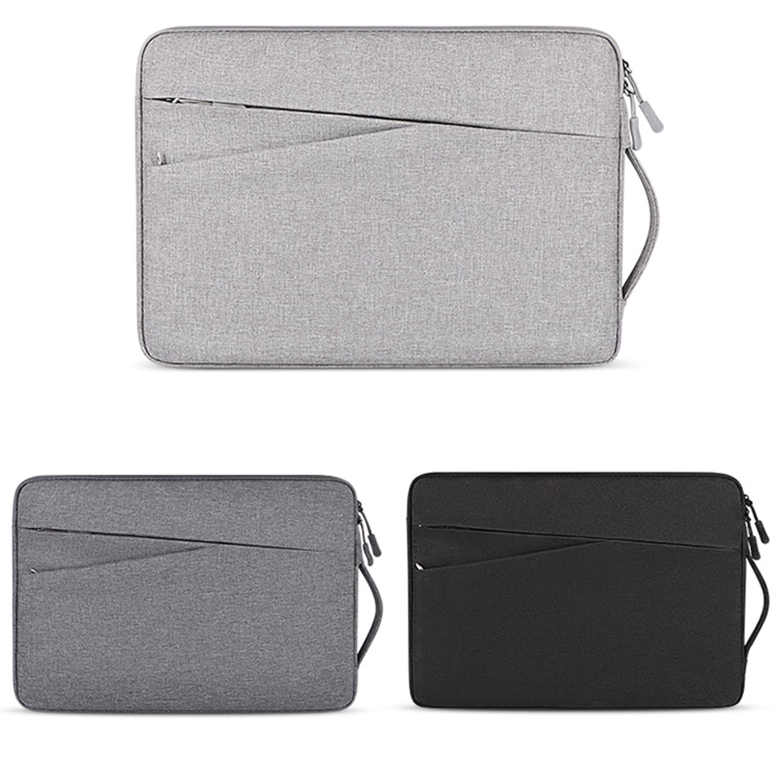 V562-C204937100ADE-202504022107-02 Polyester Laptop Liner Bag with Small Bag - Fits 14.1-15.4 Inch Devices - Black - Image 3