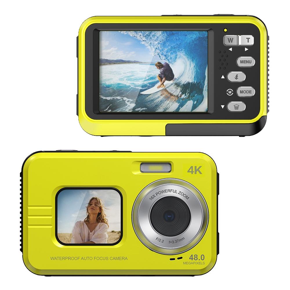 V562-C4084946750DBT-219647-00 Waterproof 48mp Dual Screen Outdoor Camera - Wdc901 - Blue - Image 1