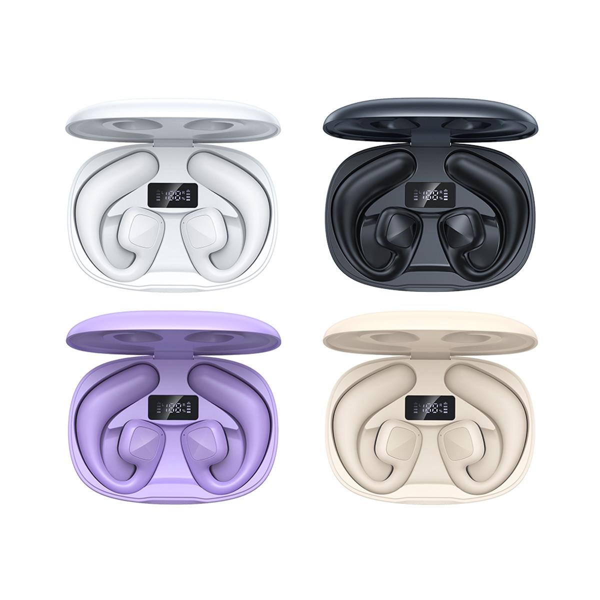 V562-D101568500ADE-202502241515-02 Wireless Tws Bluetooth Earbuds with Air Conduction Technology - Khaki - Image 3