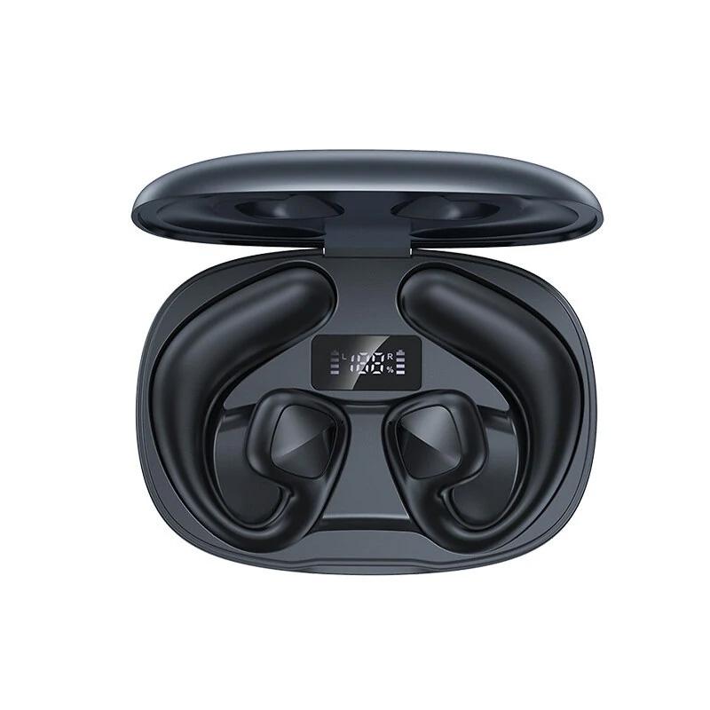 V562-D101568500ADE-202502241515-10 Wireless Tws Bluetooth Earbuds with Air Conduction Technology - Khaki - Image 11