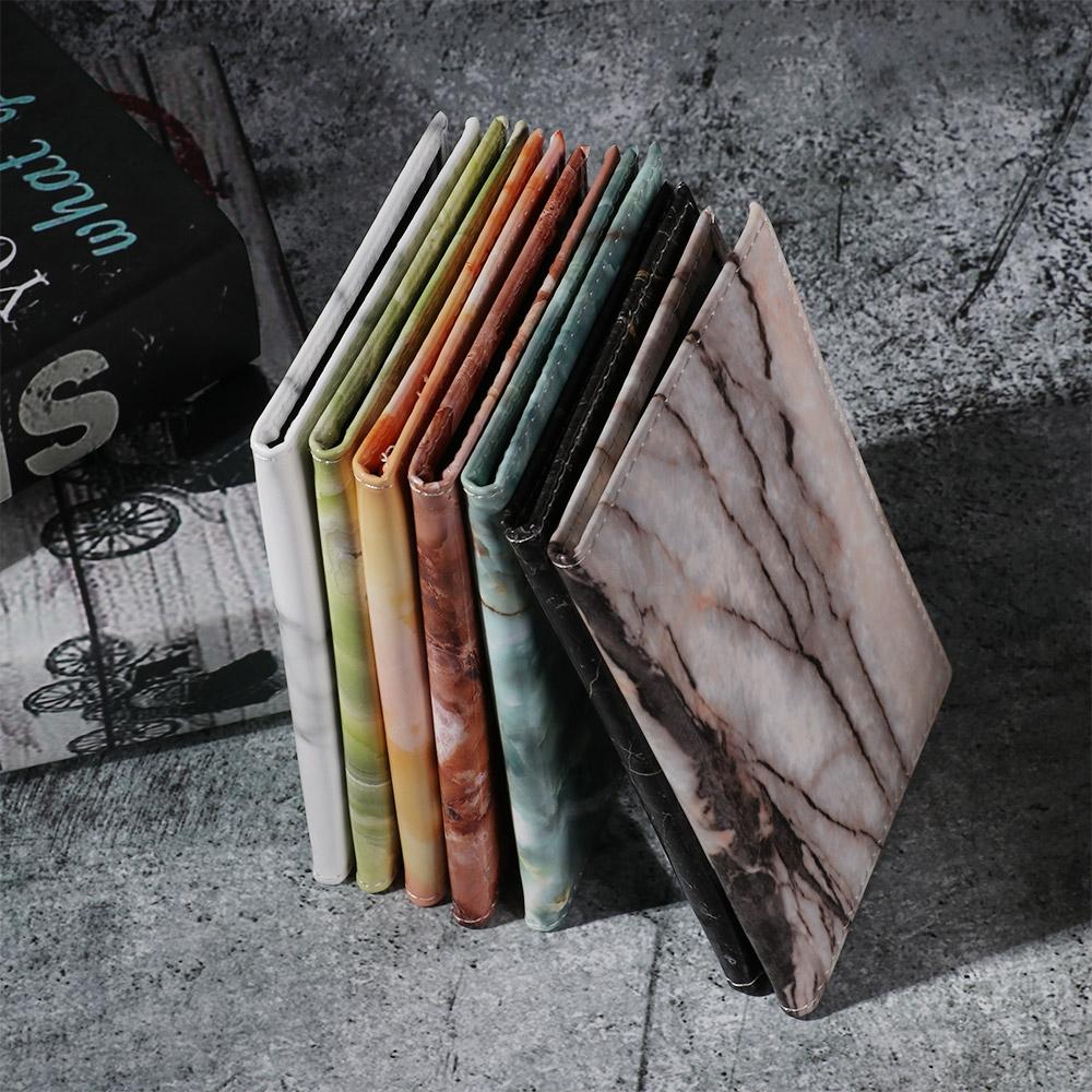 V562-D1019252240DBT-202503281953-14 Waterproof Marble Passport & Ticket Holder Colorful Design - Rice White - Image 15