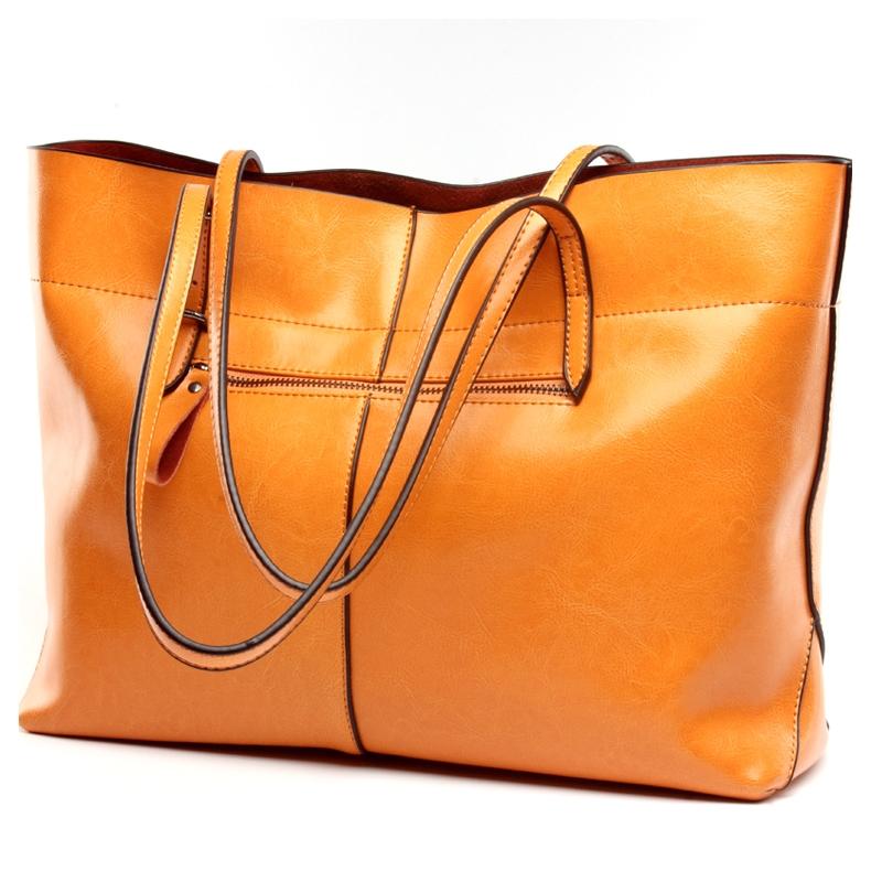 V562-D1035826650DBT-202505191706-00 Stylish Shoulder Tote For Women - Charm Orange Horizontal Version - Image 1