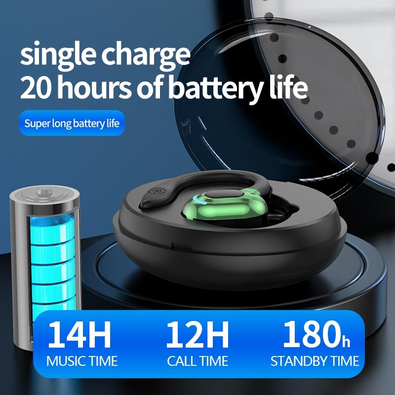 V562-D1055053060DBT-202505261727-07 Wireless Bluetooth Earphones with Charging Case - F8 - Green Single Ear - Image 8