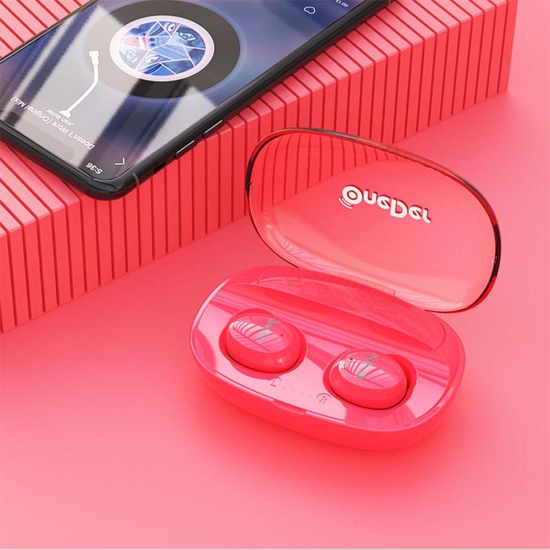 V562-D10637400AYS-202505222020-01 Waterproof Tws Bluetooth Earphones - Hd Stereo Sound - Orange - Image 2