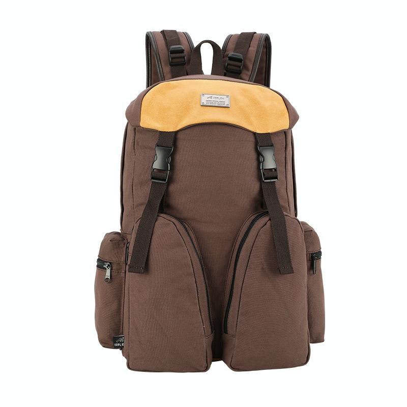 V562-D1069600550DBT-202502241335-01 Versatile Laptop Backpack - Perfect for Work or Travel - Khaki - Image 2