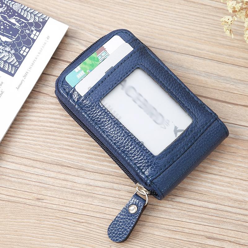 V562-D1099965950DBT-202503280217-06 Woven Mini Coin Purse For Ladies Student Id & Card Holder - Rose Red - Image 7