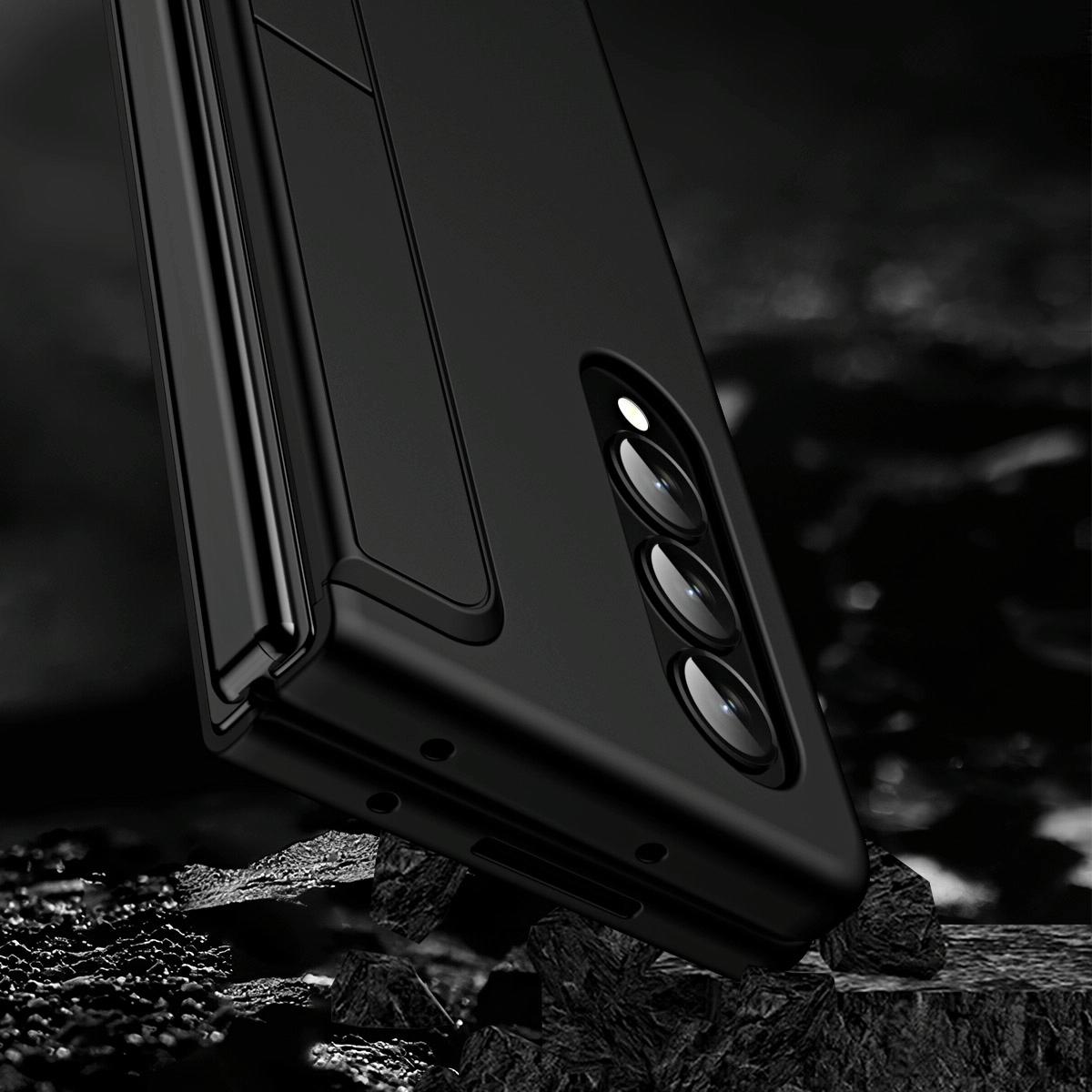 V562-D208520400ADE-202503211336-05 For Samsung Galaxy Z Fold4 5G Detachable Pen & Phone Case - 2 In 1 - Black - Image 6