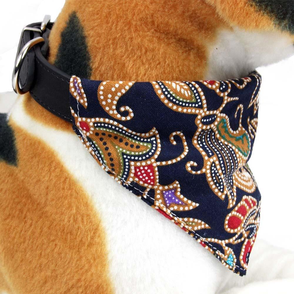 V562-D3061001450DBT-202503201650-07 Pet Bib Cat Headband Dog Saliva Towel Size M - Khaki - Image 8