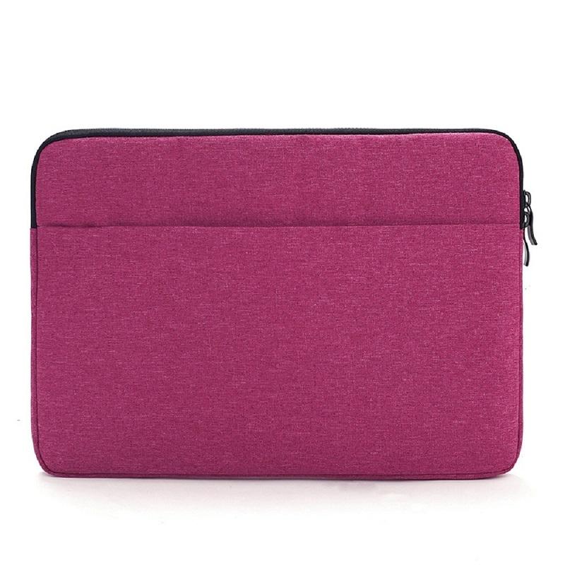 V562-D3078822060DBT-202502282053-00 Waterproof & Anti-vibration Inner Bag for 11 / 13-14 Laptops - Rose Red - Image 1