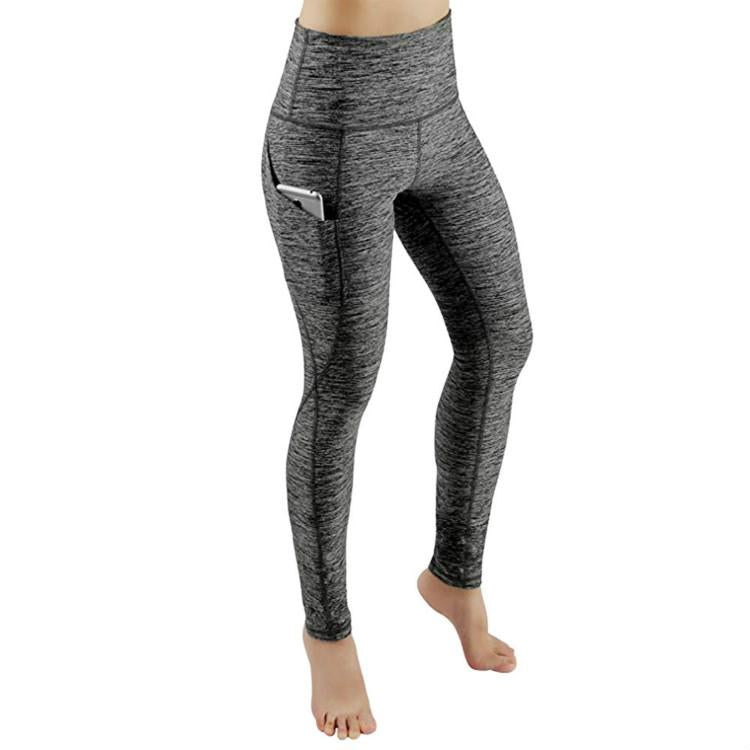 V562-D4006975140DBT-202503262005-00 High Waist Slim Sports Leggings Women Xl Size - Gray - Image 1