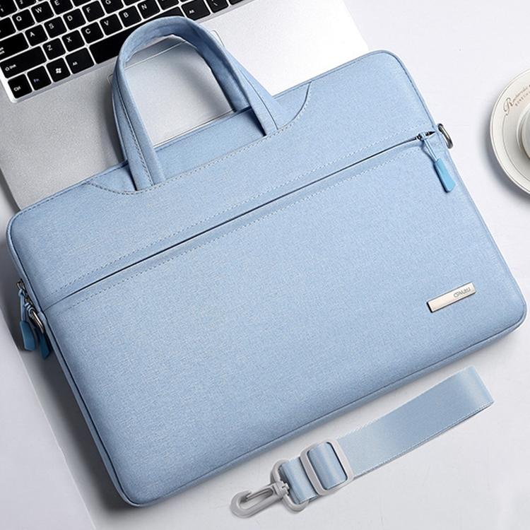 V562-D708722300ADE-202502281845-01 16.1 Inch Inner Bag with Shoulder Strap for Handbag or Laptop - Black - Image 2