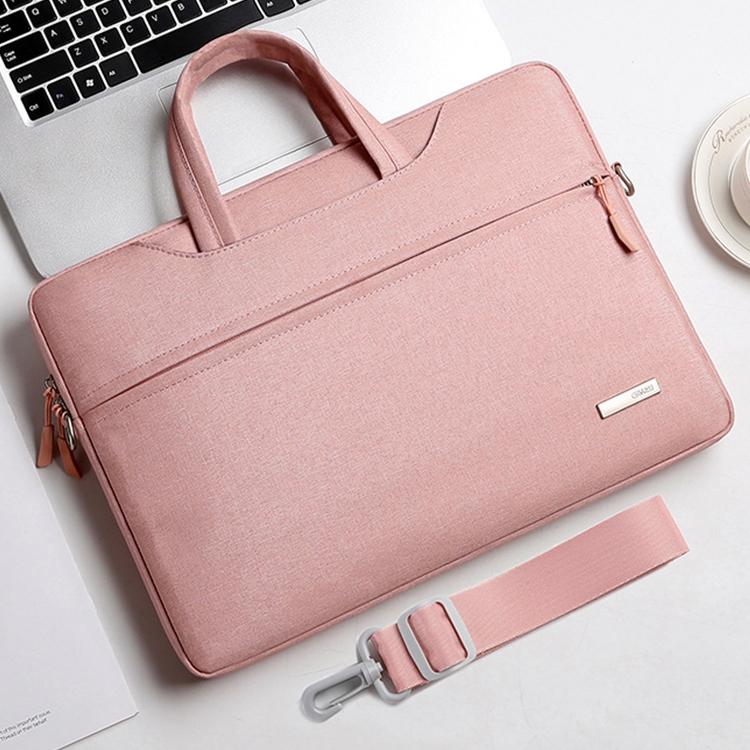 V562-D708722300ADE-202502281845-08 16.1 Inch Inner Bag with Shoulder Strap for Handbag or Laptop - Black - Image 9