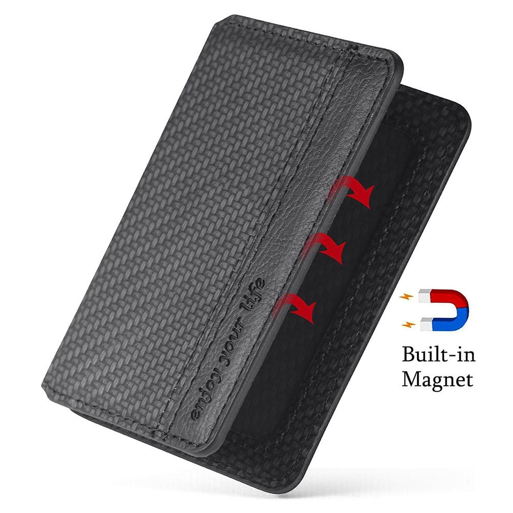 V562-E1007563060DBT-202503280247-05 Universal Phone Card Holder With Bracket Multifunctional - Brown - Image 6