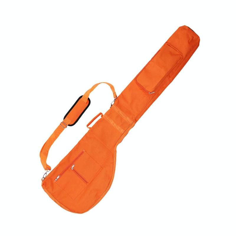 V562-E1020992060DBT-202503041735-00 Portable Nylon Golf Bag - Lightweight and Durable - Orange - Image 1