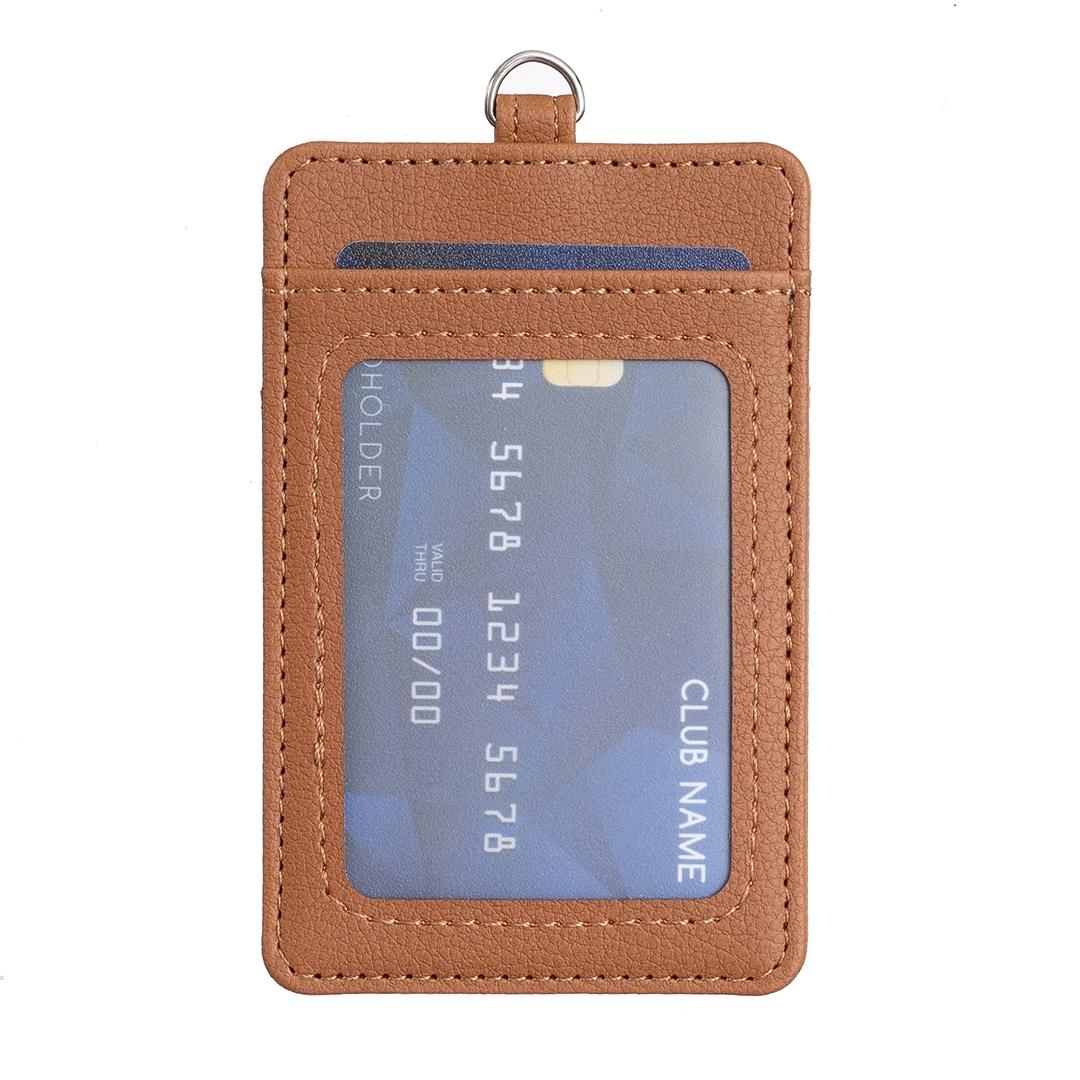 V562-E107539400ADE-202503281910-01 Vertical Id Card Bag & Lanyard - Purple - Image 2