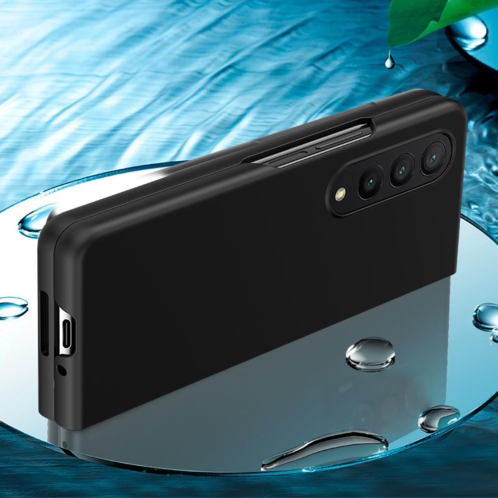 V562-E205451300ADE-202504292035-04 For Samsung Galaxy z Fold4 5G Smooth Skin Phone Case with Big Hole Fuel Injection - Purple - Image 5