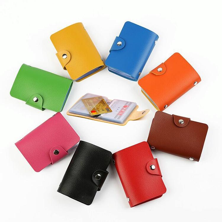 V562-E207466350DBT-202503280305-10 3 Pcs Upgraded Card Bag Transparent Business Card Holder With 12 Slots - Black - Image 11