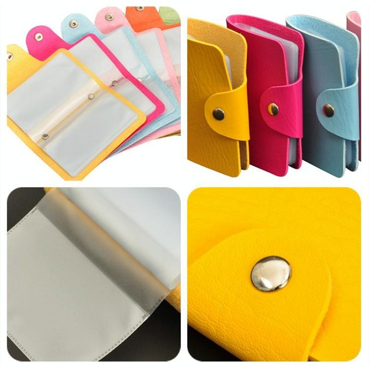 V562-E207466350DBT-202503280305-14 3 Pcs Upgraded Card Bag Transparent Business Card Holder With 12 Slots - Black - Image 15