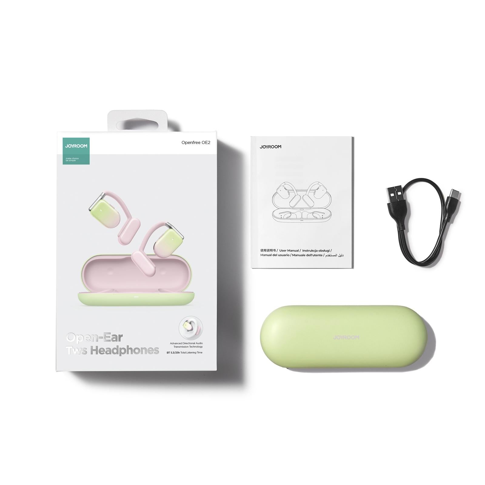 V562-E5489D6PI-202505261847-03 Waterproof True Wireless Noise-cancelling Bluetooth Earbuds - Orange - Image 4