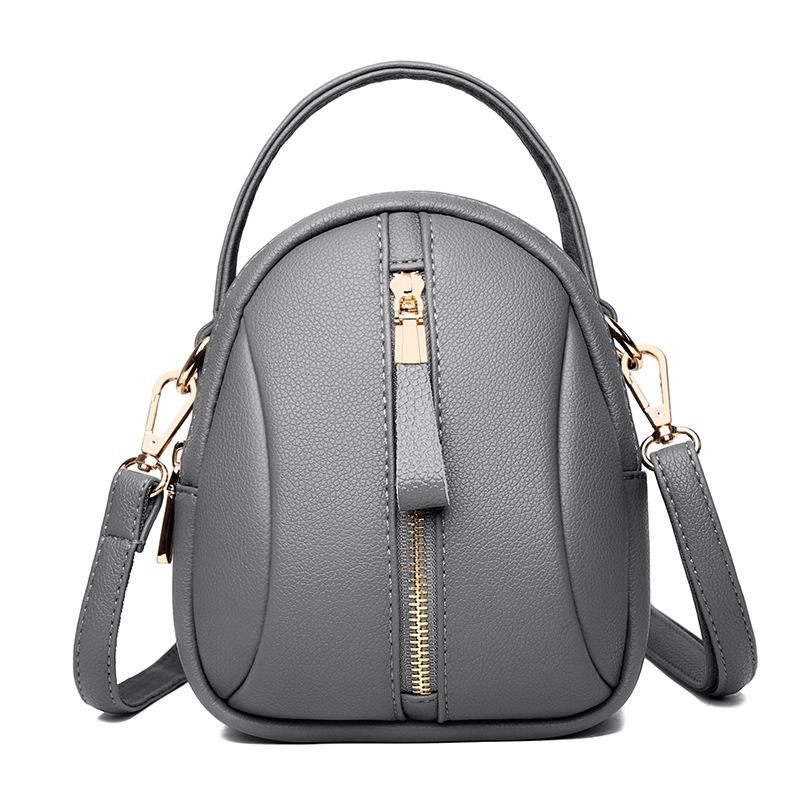 V562-F1029812060DBT-202505191520-00 Multi Compartment Shoulder Bag For Women - Grey - Image 1