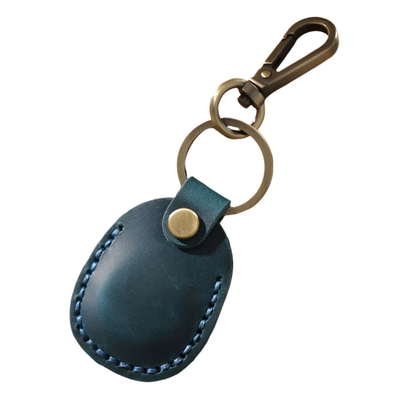 V562-F1069991060DBT-202503280207-01 Vintage Leather Proximity Card Holder Access Control - Blue - Image 2