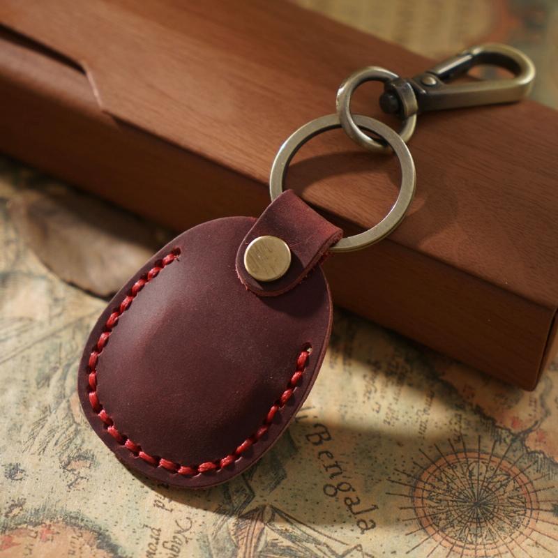 V562-F1069991060DBT-202503280207-08 Vintage Leather Proximity Card Holder Access Control - Blue - Image 9