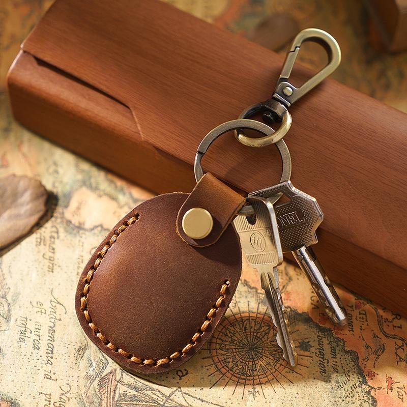 V562-F1069991060DBT-202503280207-10 Vintage Leather Proximity Card Holder Access Control - Blue - Image 11