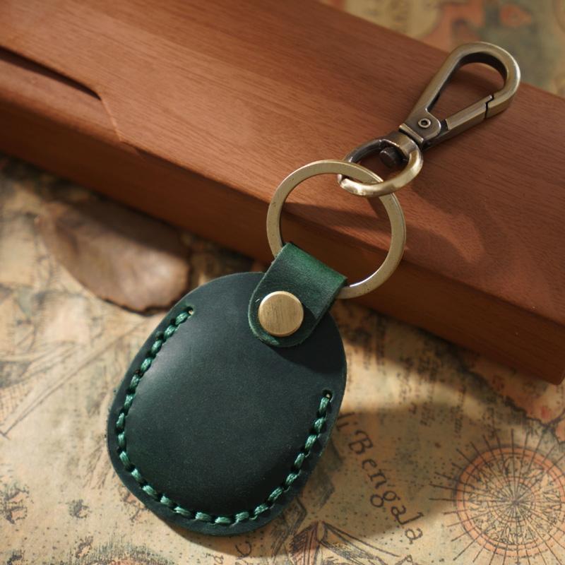 V562-F1069991060DBT-202503280207-14 Vintage Leather Proximity Card Holder Access Control - Blue - Image 15